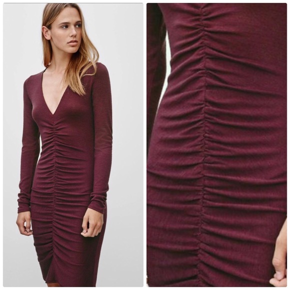 Aritzia Dresses & Skirts - Wilfred Free Shaik Dress Size Large Body-con